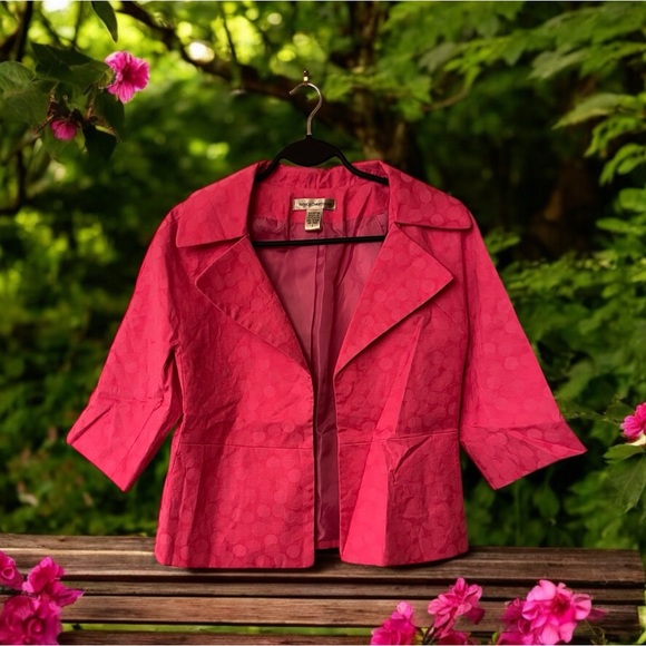 Patrick Christopher Pink Blazer Jacket - Picture 5 of 13